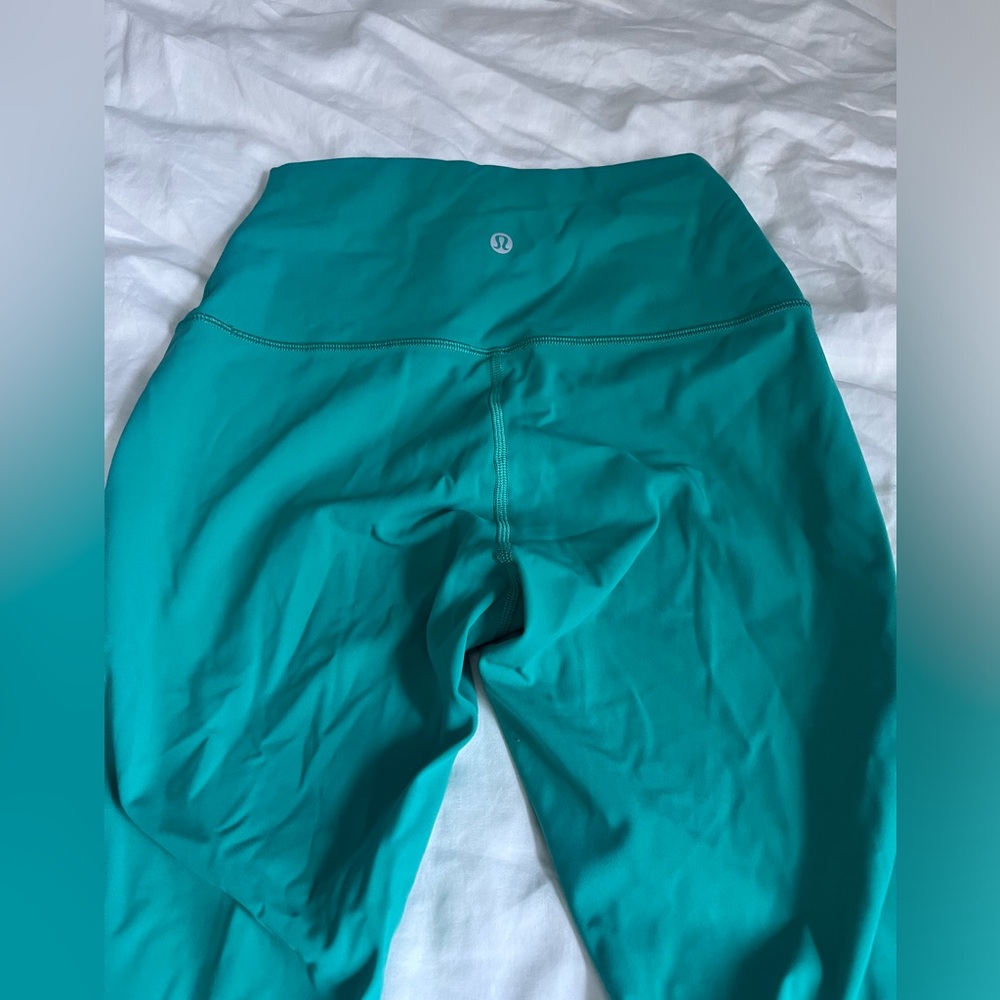 Lululemon align teal leggings